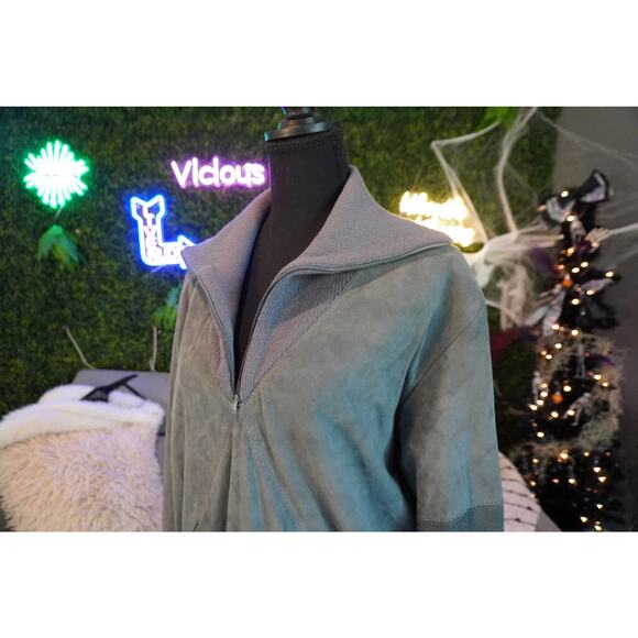 Vintage Nino Cerruti Sport Leather Pullover - Picture 4 of 10